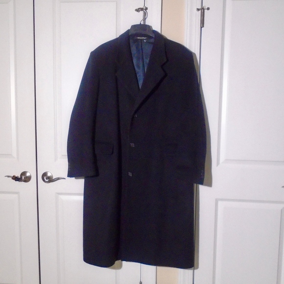 Halston Other - HALSTON Long Wool/Cashmere Winter Coat 44R **FIRM PRICE**
